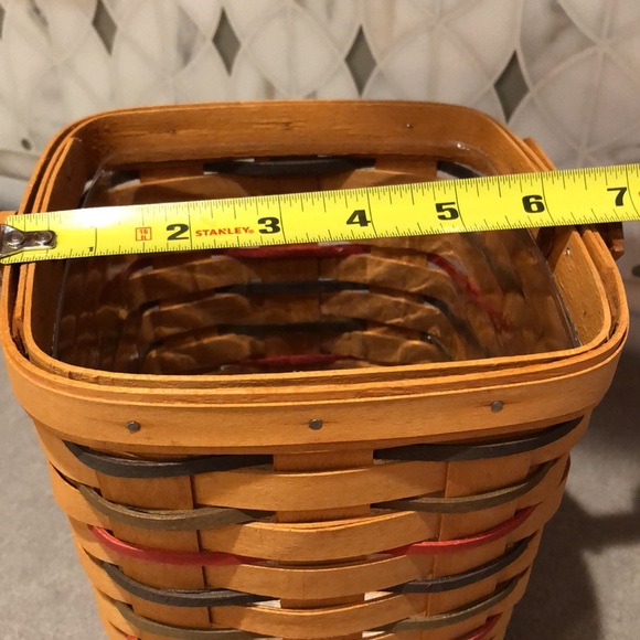 🧺LONGABERGER WOVEN TRADITIONS LARGE PEG BASKET 🧺 - Picture 4 of 7
